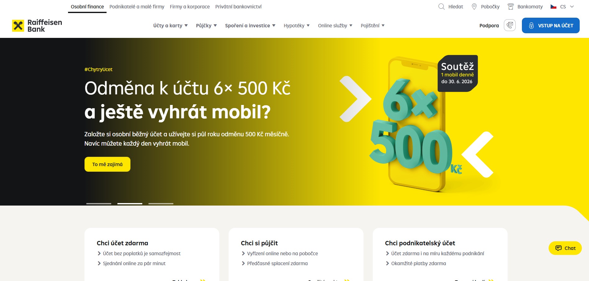 Raiffeisenbank recenze a zkušenosti [year]: Vyplatí se CHYTRÝ účet a investice?