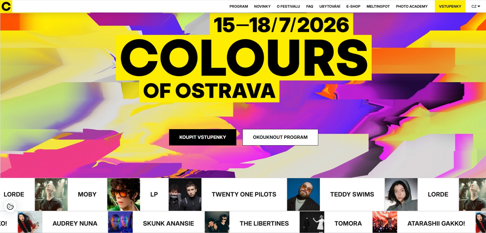 Česká spořitelna nabízí slevy na festival Colours of Ostrava: Levnější vstupenky i vratka za útratu na místě